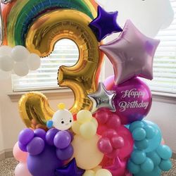 Balloons Bouquet - Happy Birthday 