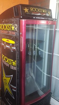 Rockstar fridge cooler