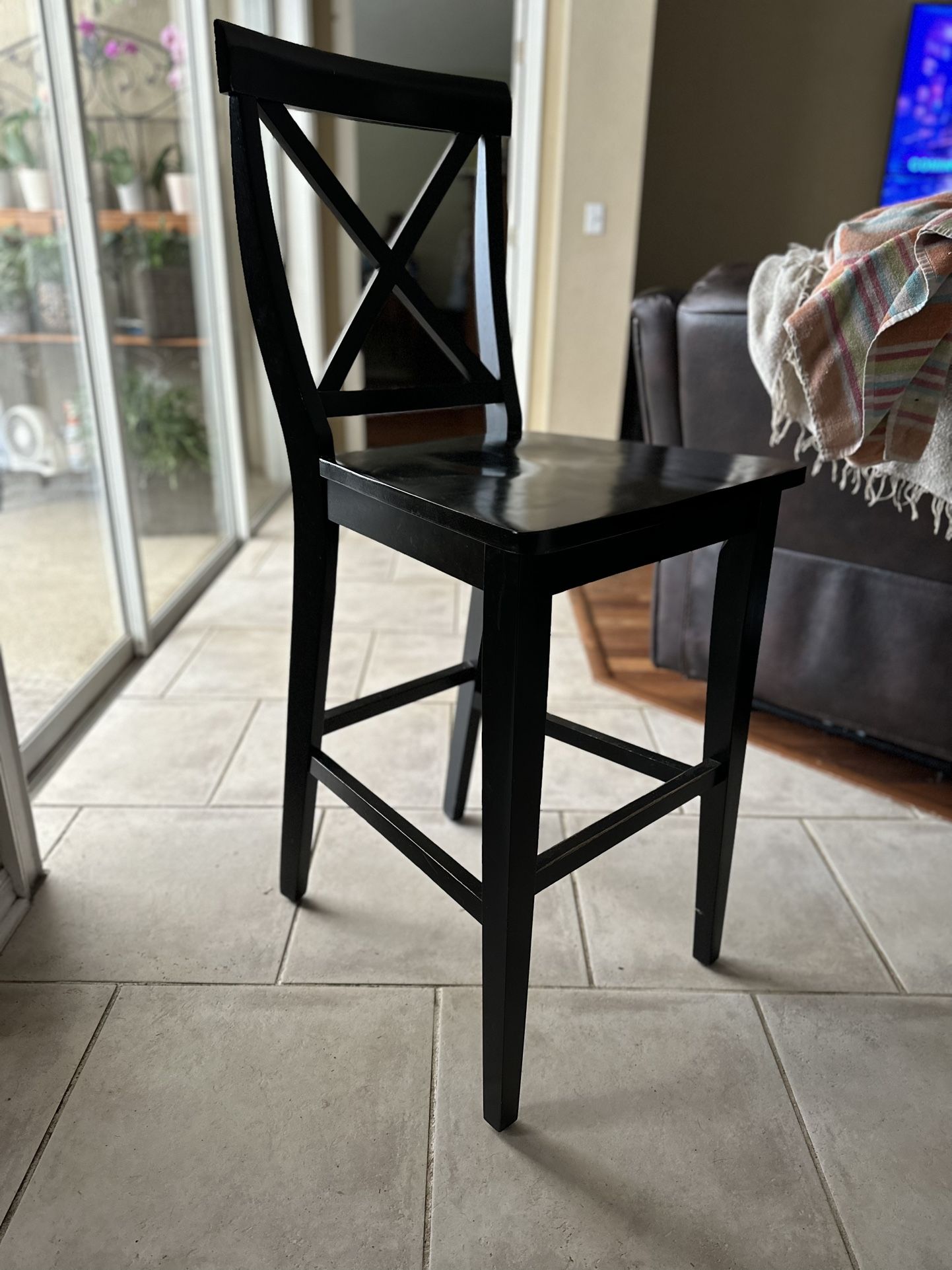 Wooden Bar Stool