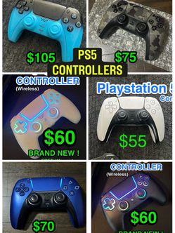 PS5 DualSense Wireless Controllers + other brands – Multiple Colors