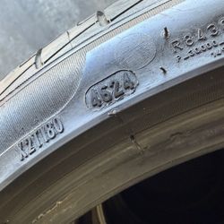 X5X6 Rear Tires 315/35/20 Pirelli Pzero RunFlat (2 Tires) Like New $200.00/Each 