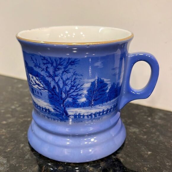 Currier &amp; Ives Homestead Mug 