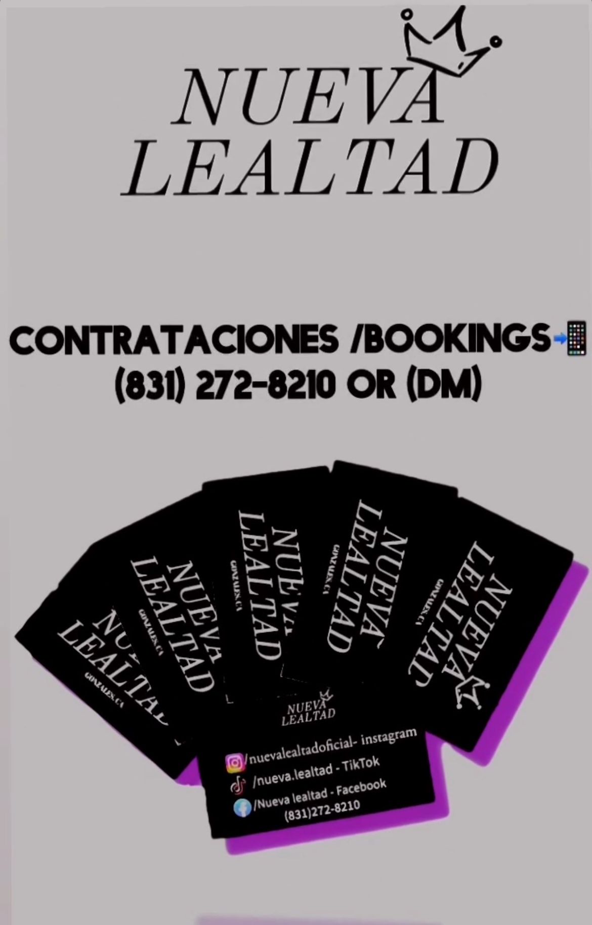 GRUPO NUEVA LEALTAD 831🇲🇽🇺🇸📍GONZALES CA Y PARA TODO EL 831
