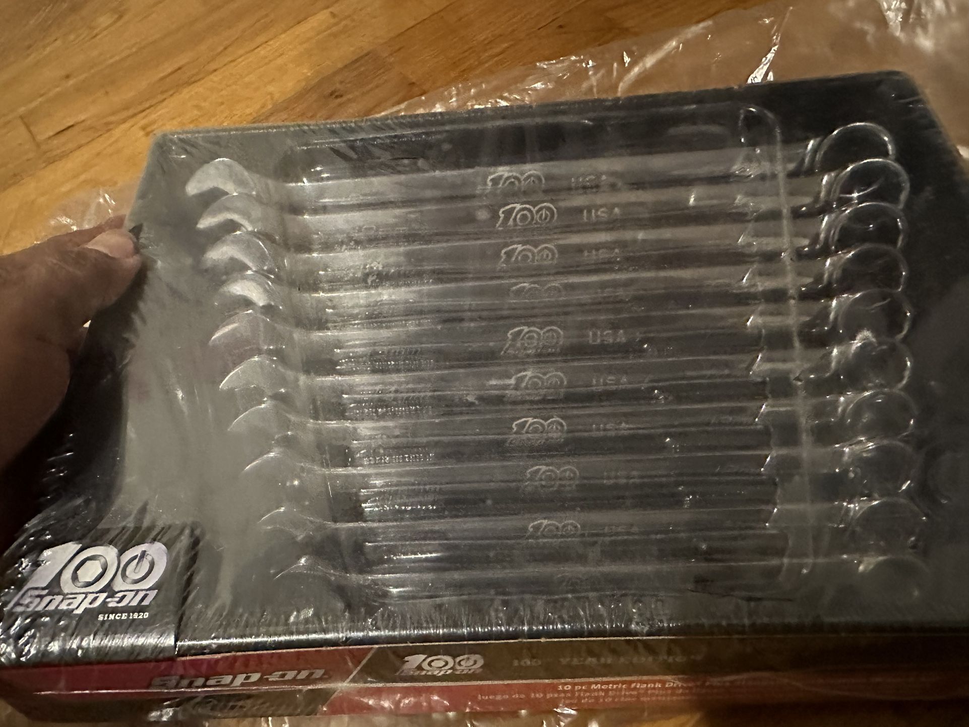 NEW Snap On 10pc Metric Wrench Set