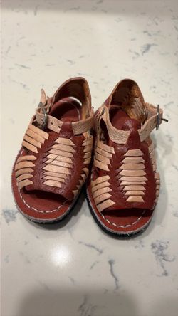Leather Huarache Sandals