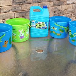 Bubble Soap + 6 New  Easter Buskets