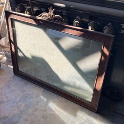 Real Nice Antique Dresser Mirror