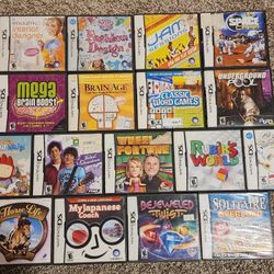 Nintendo DS Games Buy All Or Individually (Some Have Sold Already) 