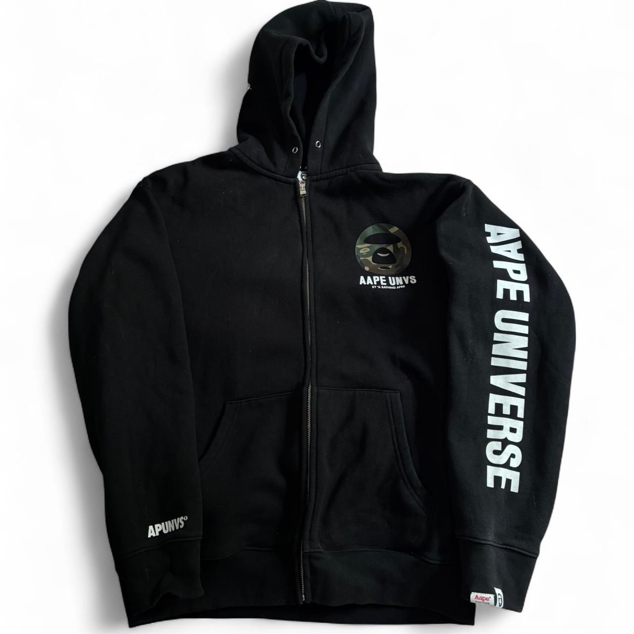 BAPE Men's Black Hoodie