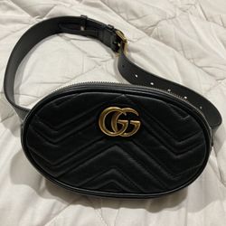 Gucci GG Marmont Belt Bag (with Receipts)