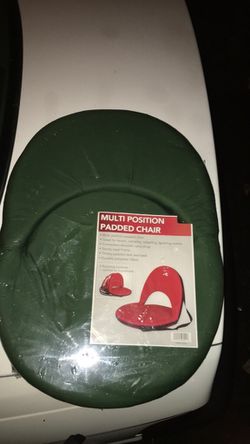 Multi position padded chair