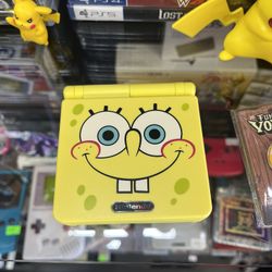 SpongeBob Gameboy Advance SP