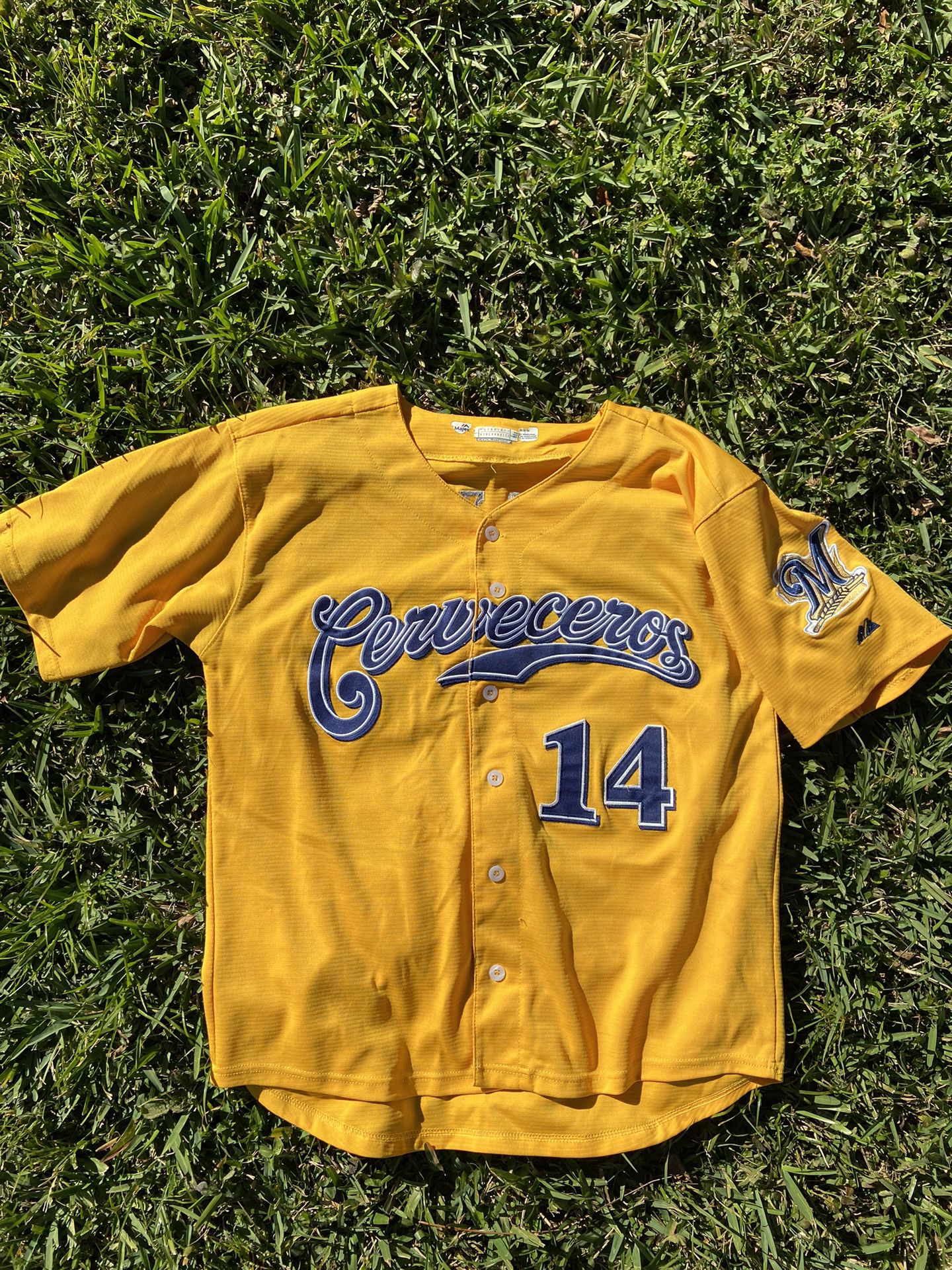 Milwaukee Brewers ‘Cerveceros’ MLB Jersey for Sale in No Fort Myers, FL -  OfferUp