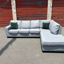 Ashley’s Gray Sectional Sofa Couch