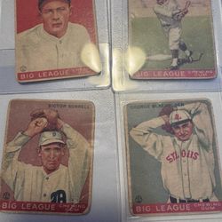1933 Goudey Baseball Card Lot