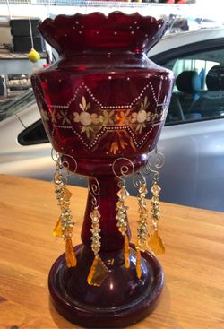 vintage Hurricane Lamp