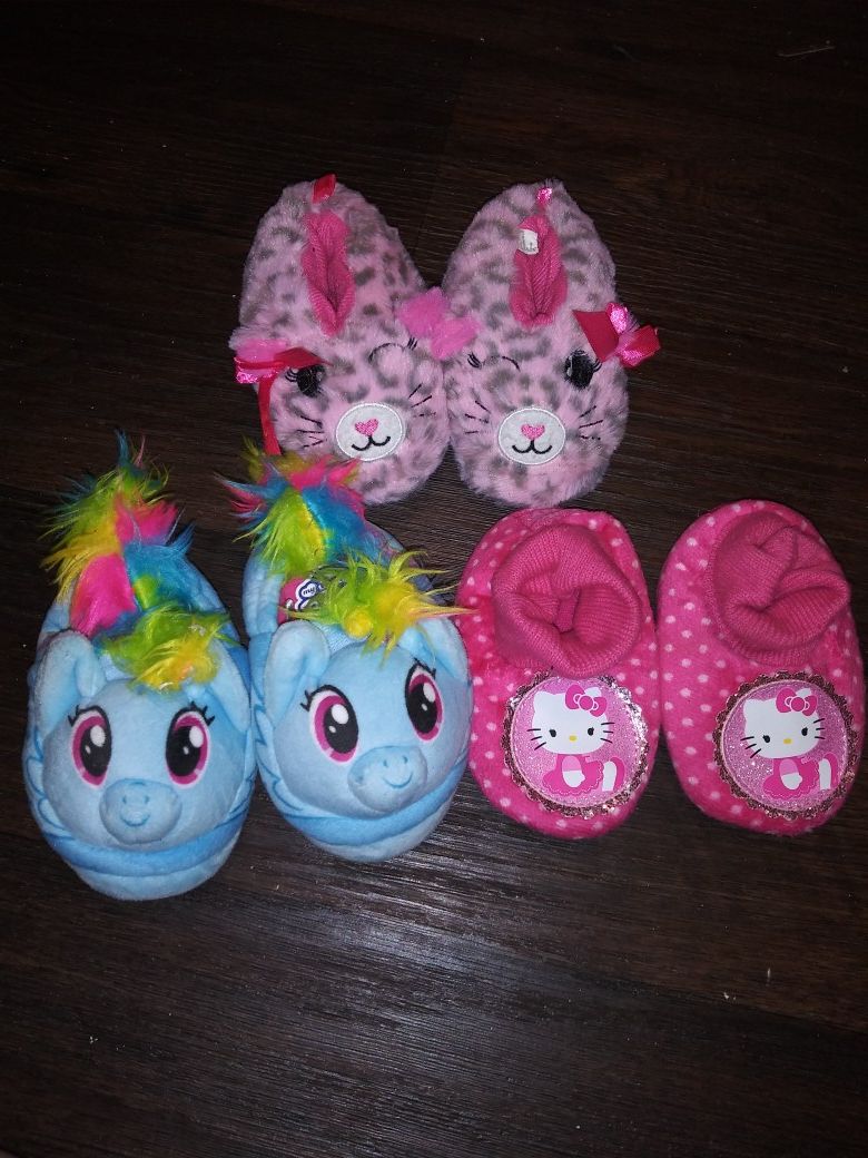 Toddler girl slippers