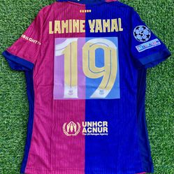 Lamine Yamal Barcelona Shirts 24/25