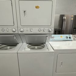 FRIGIDAIRE 27” WASHER AND DRYER STACKABLE 