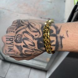 Cuban Link Bracelet Gold Plated
