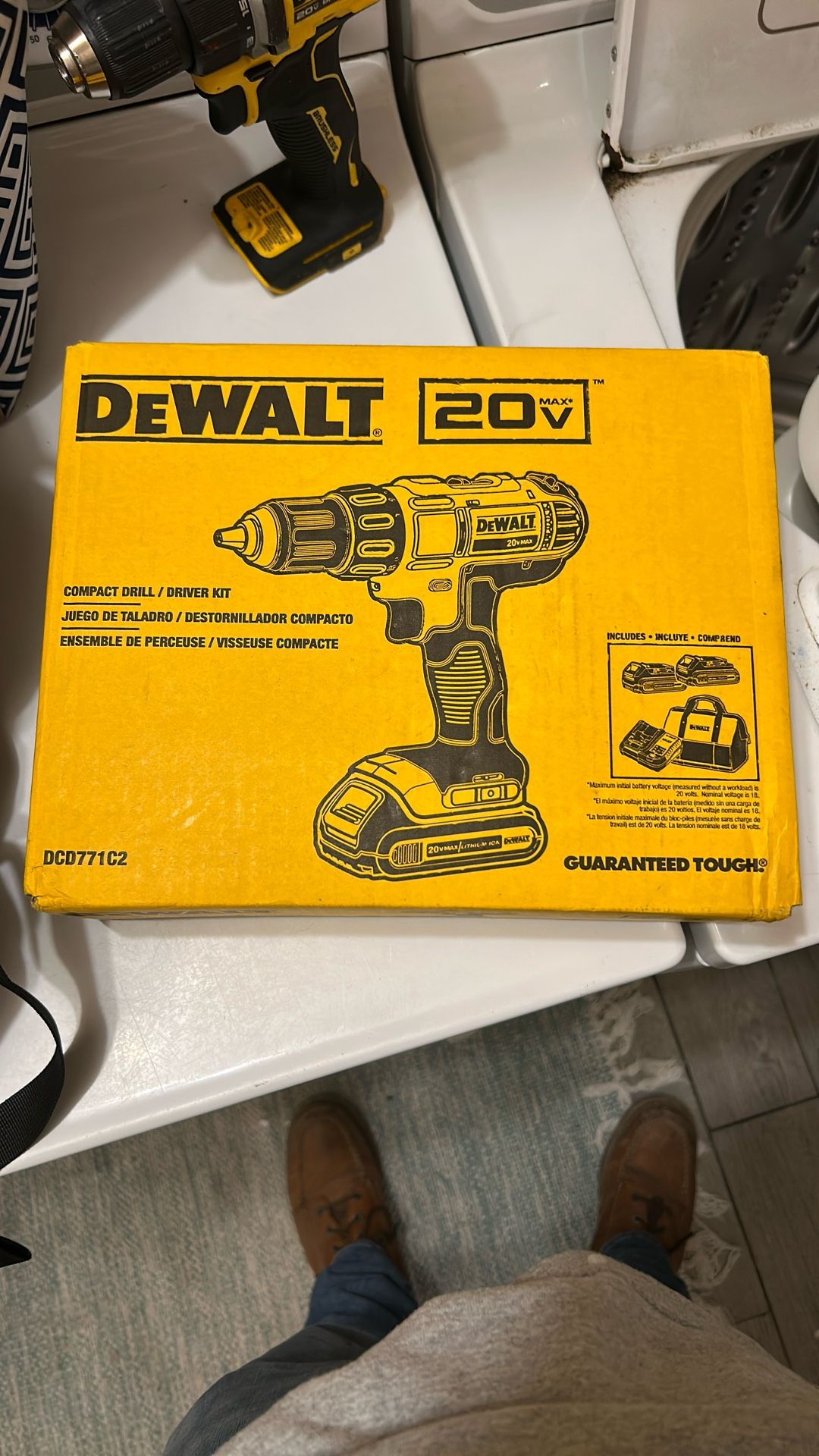 Dewalt Drill 20V Max 
