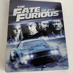 The Fate of the Furious Steelbook (Blu-ray/DVD, Only Best Buy)