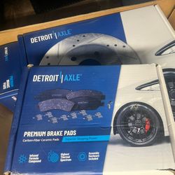 Brake Rotors  And Pads Full Set Brand New