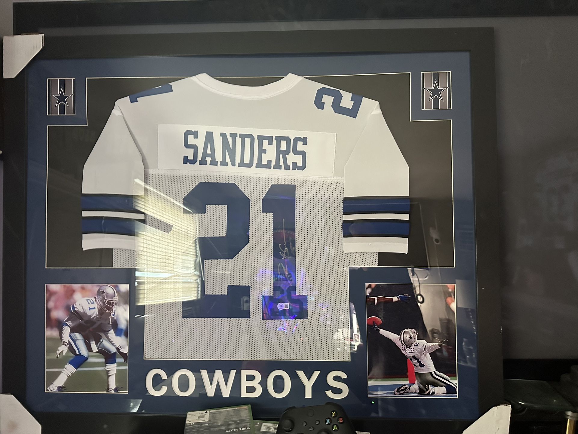 Ultimate Sports Collection 3 Coa’d Cowboy Jerseys. Emmit Smith. Dion Sanders And Tony Dorsett Jayden DANIELS All The Hit