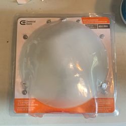 Nickel Frosted Flushmount Fixture