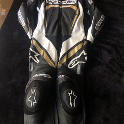 Alpinestars Motegi Motorcycle Race Suit NEW - USA 40 Size