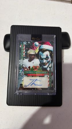 Thomas Castellanos Wild Card Joker Autograph Card 1/1