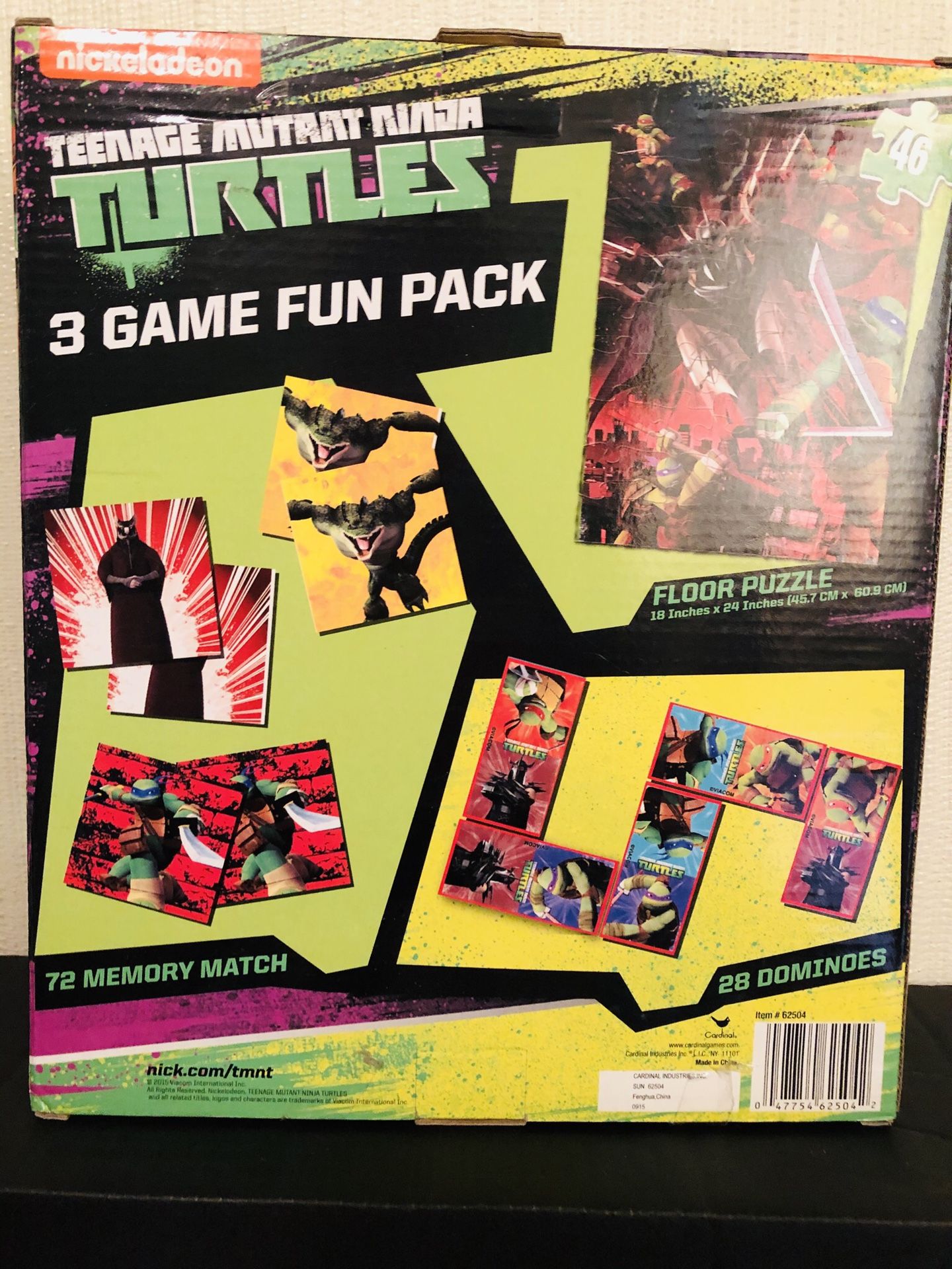 Teenage Mutant Ninja fun pack.