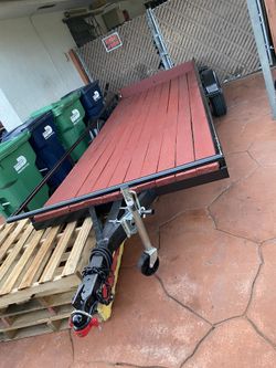 Homemade utility trailer