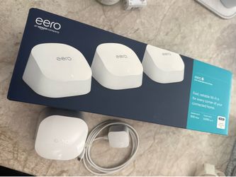 Eero 6 - 4 pack. Complete. Ready to install.