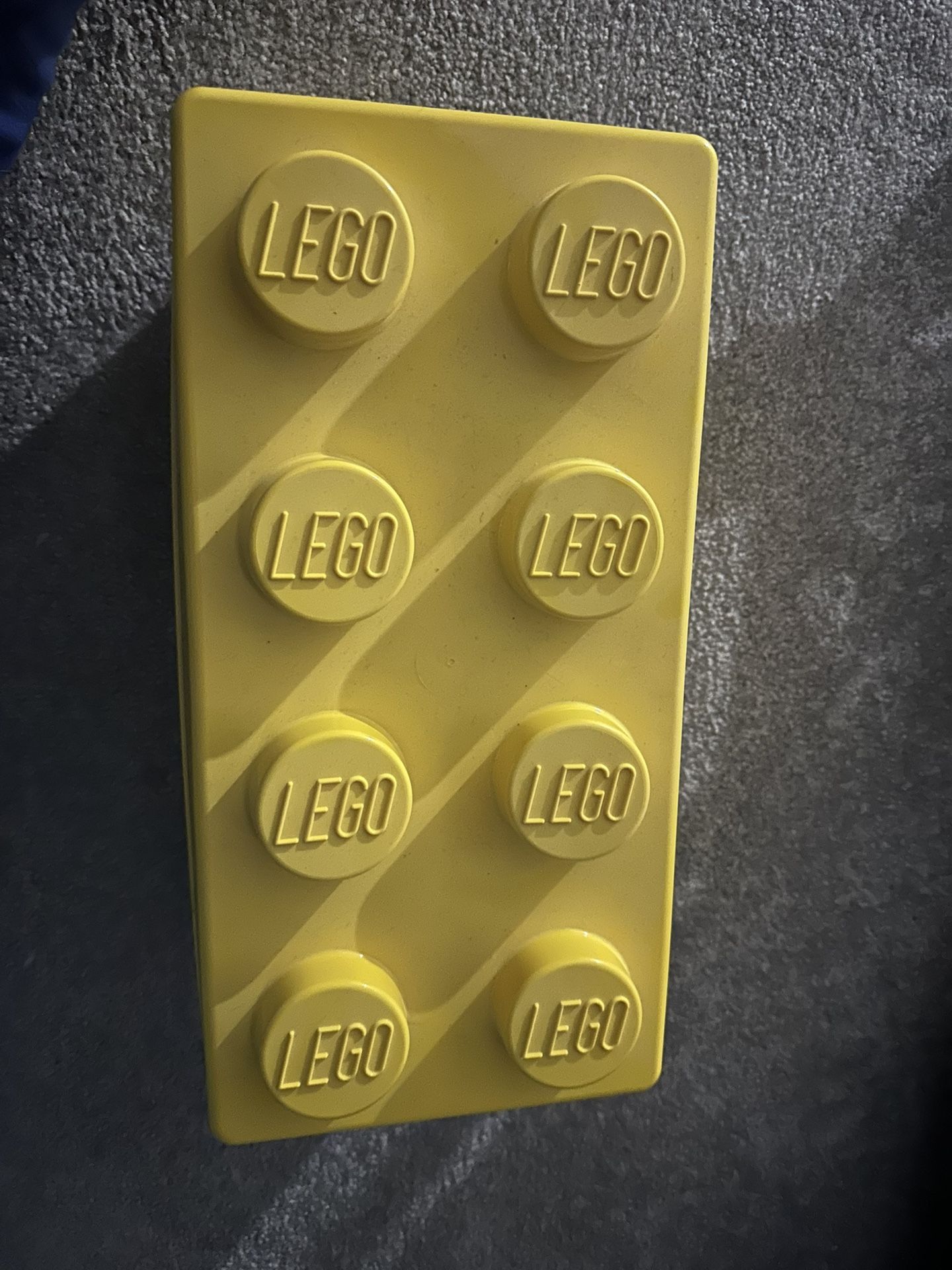 Yellow Lego Box 150$ Value 