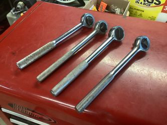 Made in Taiwan 3/8 Drive ratchets five dollars each or $20 for all four