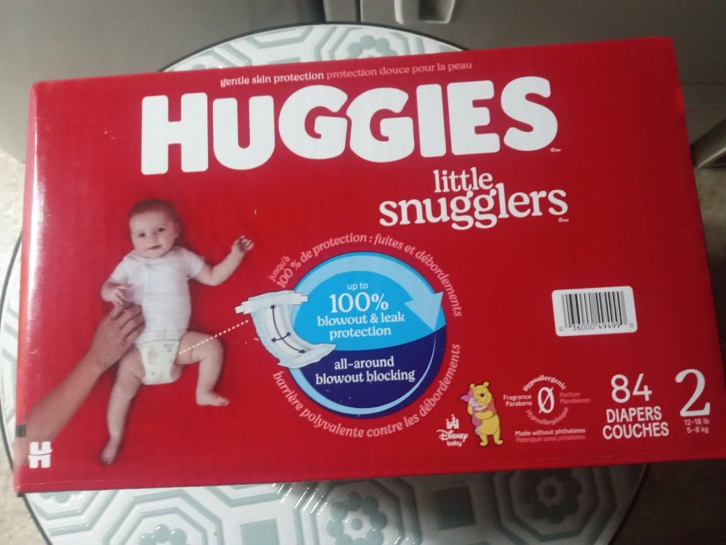 PAMPERS HUGGIES LITTLE SNUGGLERS