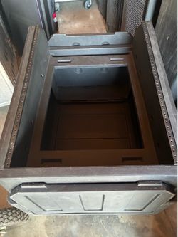 SKB mixer/amp rolling rack