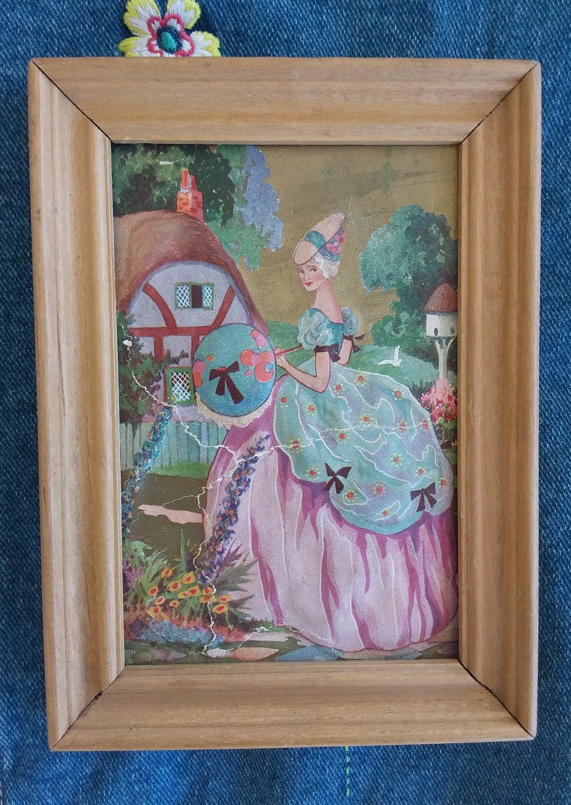 GENUINE plastic filled three dimensional picture Toronto, Canada