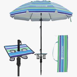 Beach Umbrellas For Sand Heavy Duty Wind - Sombrillas de playa resistentes al viento y a la arena
