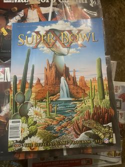 18 New Copies Superbowl 30 Program 
