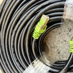 Cat 7 Ethernet Outdoor Waterproof Direct Burial Cable 