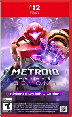 Metroid Prime 4 Beyond Nintendo Switch 2 New Sealed