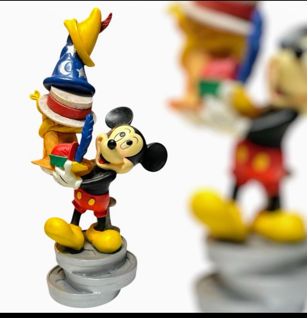 Vintage Disney Mickey Mouse 65th Anniversary Figurine 1993 Collectible 7” Statue