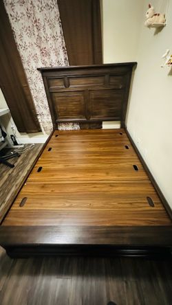 Queen bed frame