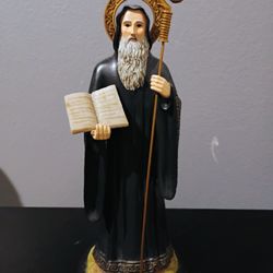 San Benito And San Michael And Crucifix Cross