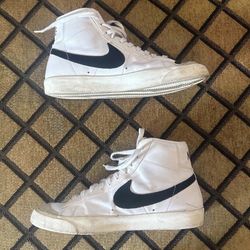 Nike Blazer Mid '77 Vintage Men's Sneakers White/Black, Size US 9