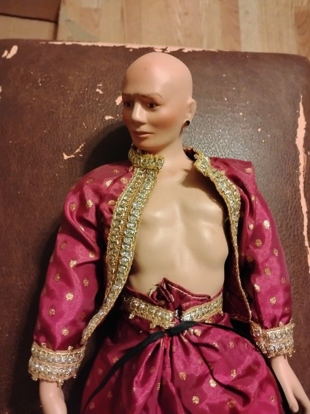 Porcelain Ramses Doll