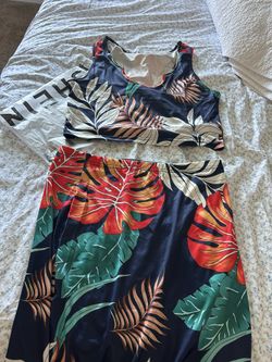 Luau Skirt And Top