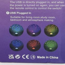 LED Starry Projection Light. 